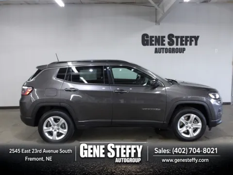 Gray 2023 Jeep Compass Latitude for sale in Fremont, NE