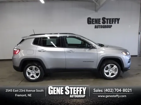 Silver 2023 Jeep Compass Latitude for sale in Fremont, NE