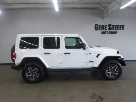 Another view of 2025 Jeep Wrangler Sahara for sale in Fremont, NE at Gene Steffy Chrysler Dodge Jeep RAM
