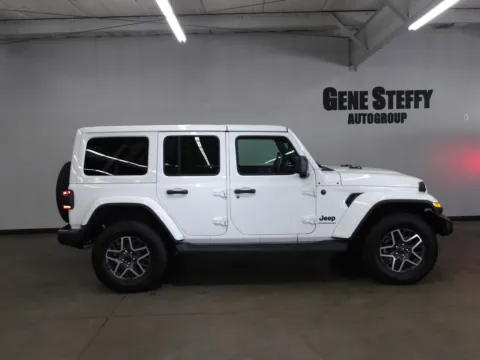 Another view of 2025 Jeep Wrangler Sahara for sale in Fremont, NE at Gene Steffy Chrysler Dodge Jeep RAM