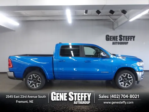 Blue 2025 Ram 1500 Laramie for sale in Fremont, NE