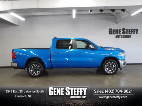 Blue 2025 Ram 1500 Laramie for sale in Fremont, NE