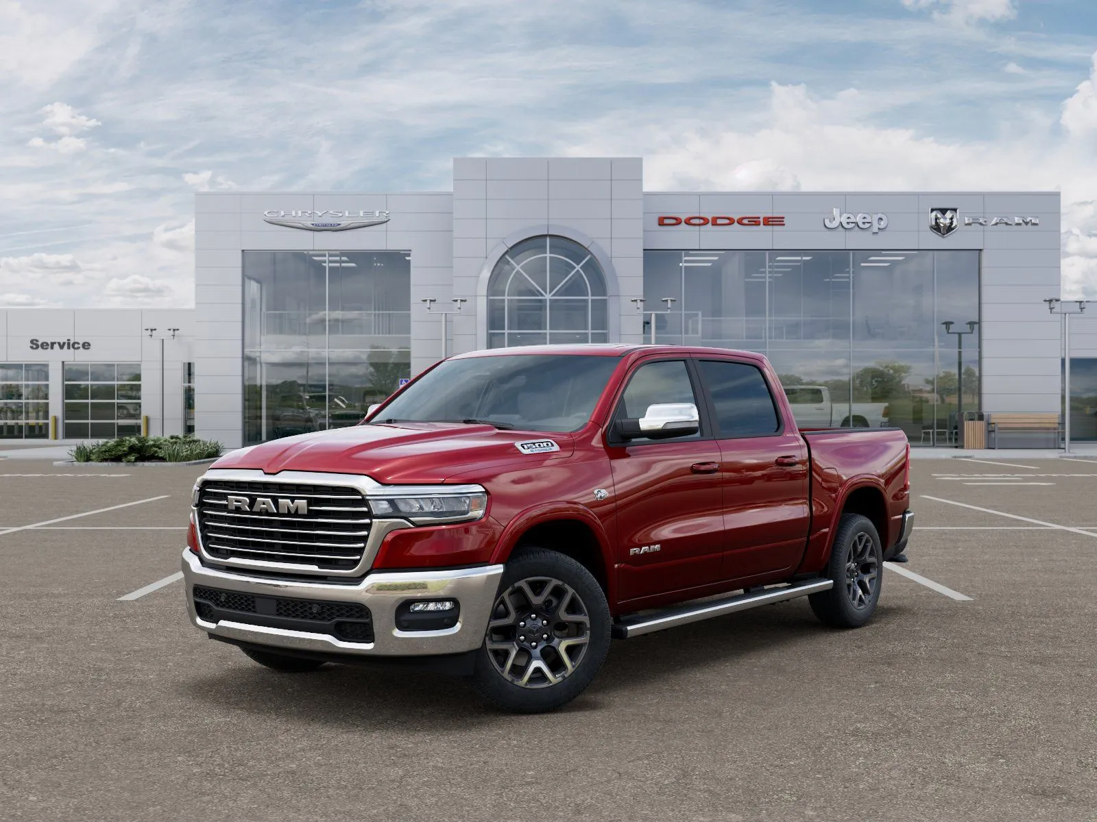 Red 2026 Ram 1500 Laramie for sale in Fremont, NE