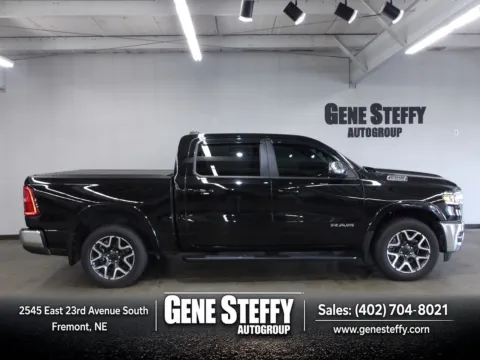 Black 2025 Ram 1500 Laramie for sale in Fremont, NE