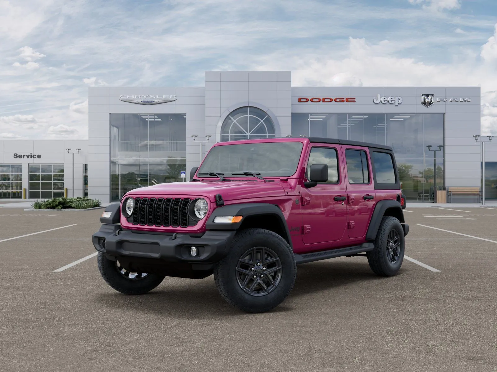 Pink 2026 Jeep Wrangler Sport S for sale in Fremont, NE
