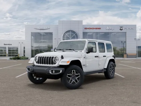 White 2026 Jeep Wrangler Sahara for sale in Fremont, NE