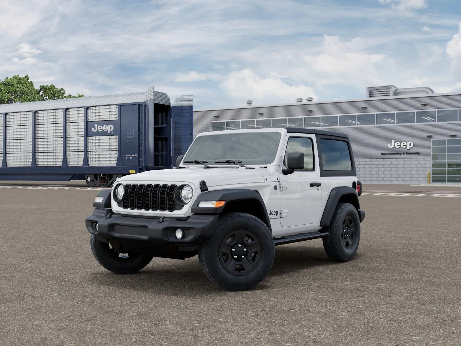 White 2026 Jeep Wrangler Sport for sale in Fremont, NE