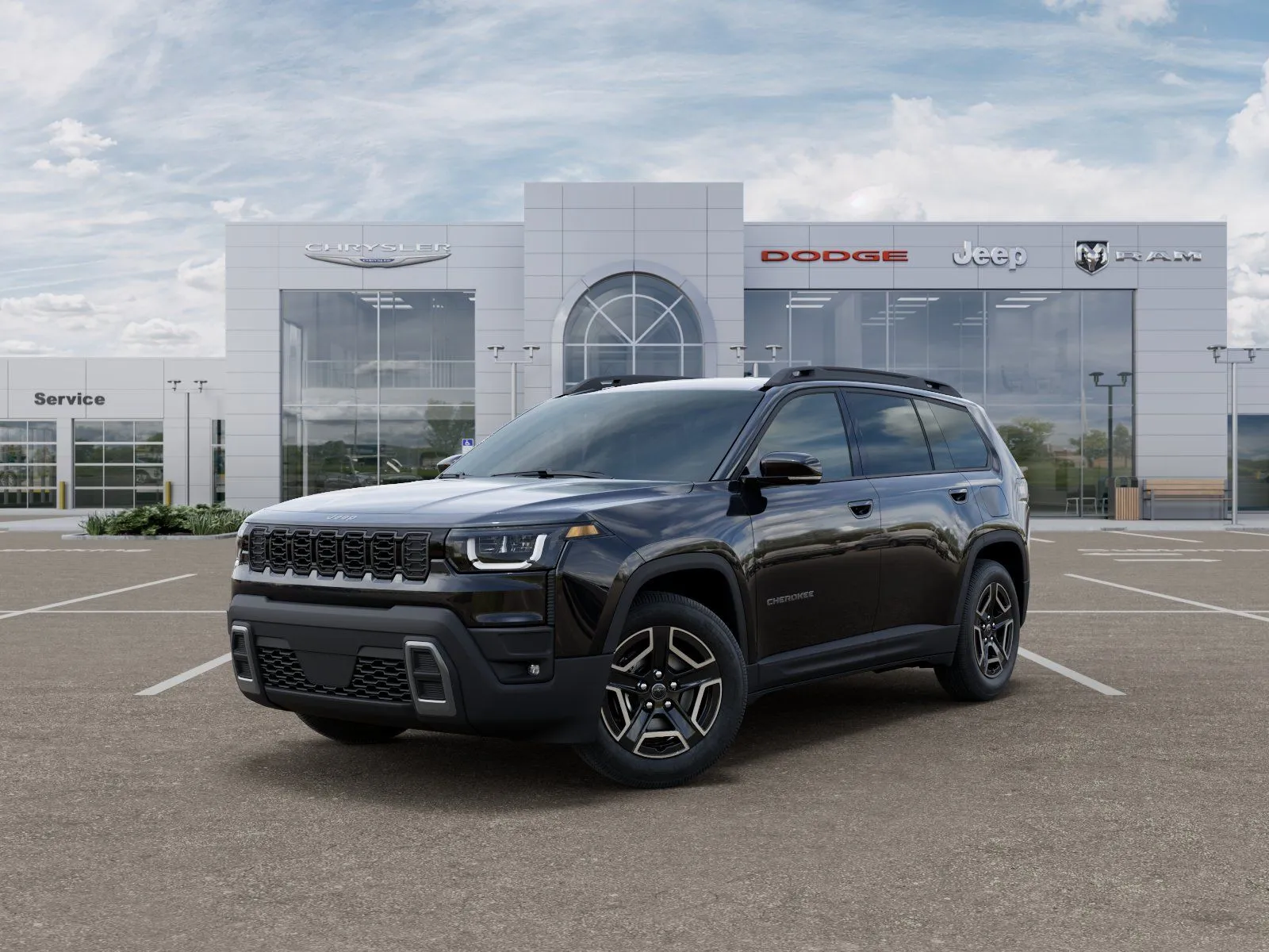 Black 2026 Jeep Cherokee Limited for sale in Fremont, NE
