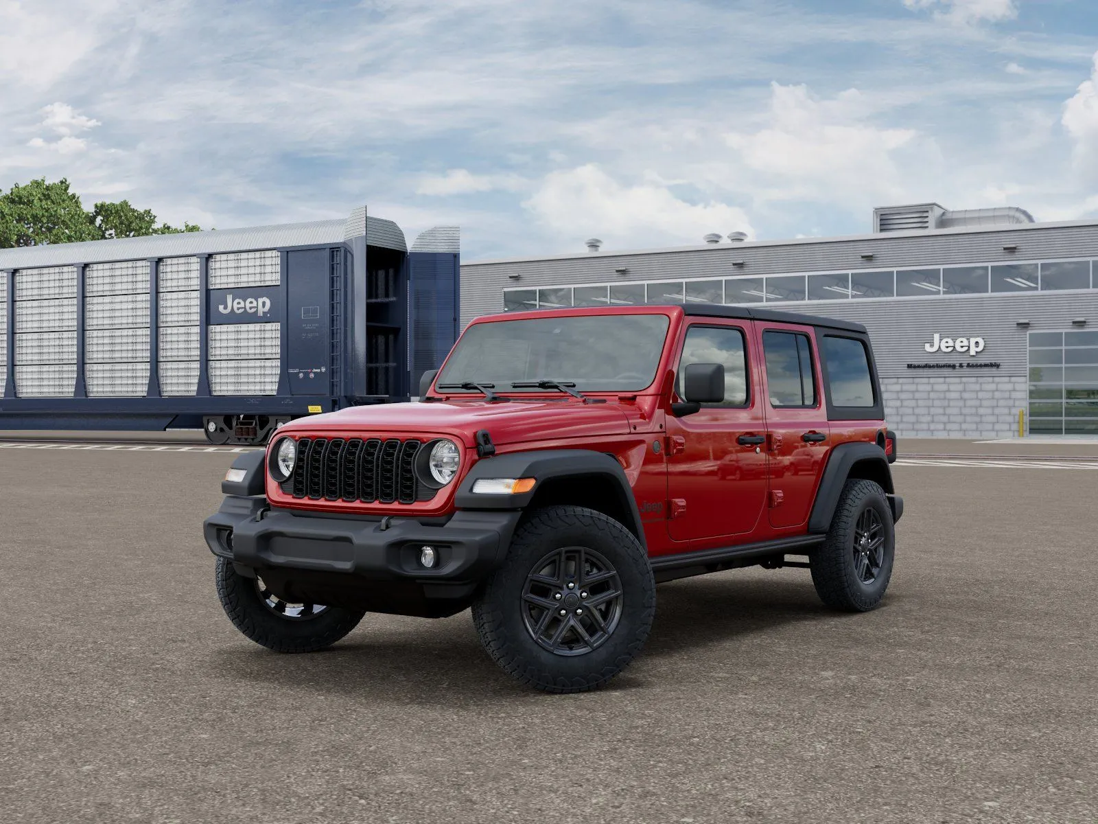 Red 2026 Jeep Wrangler Sport S for sale in Fremont, NE