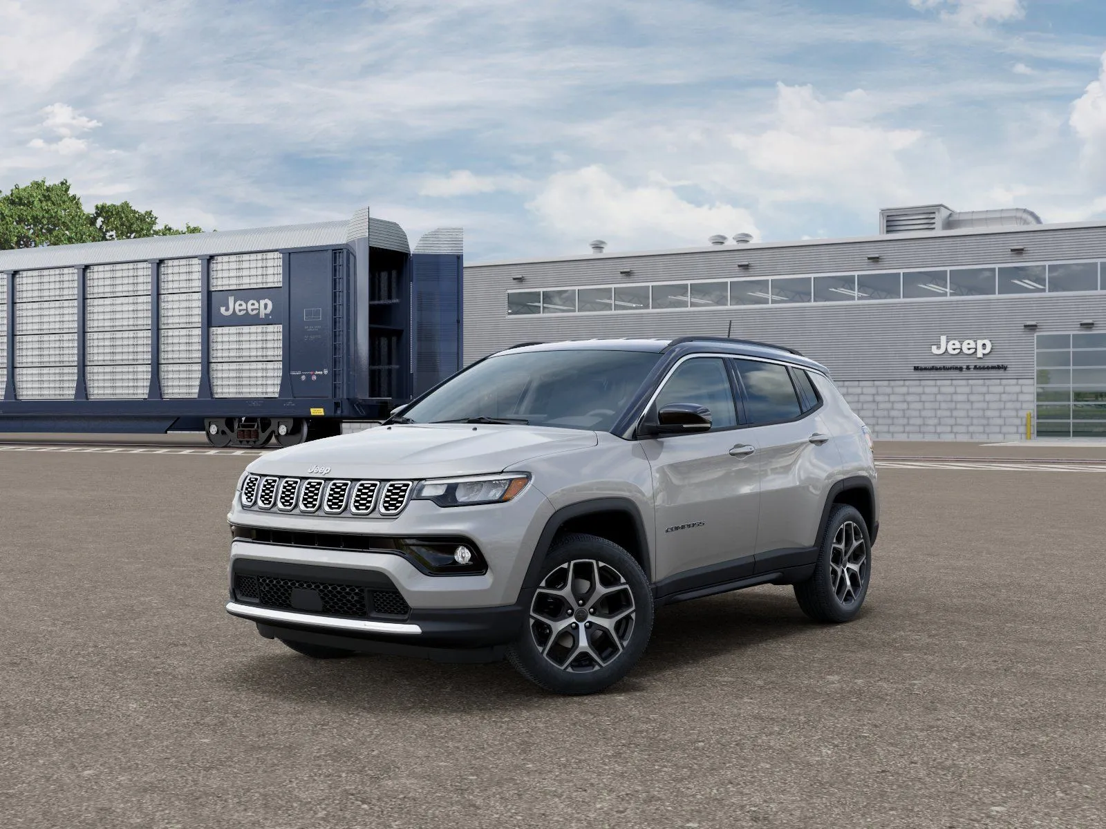 Silver 2026 Jeep Compass Limited for sale in Fremont, NE