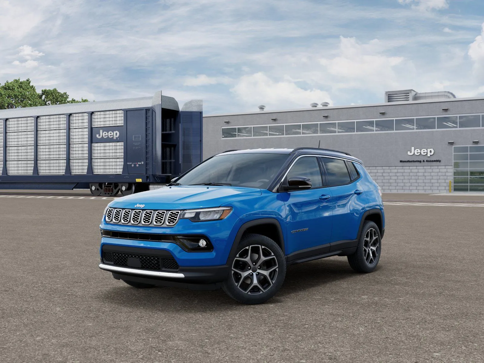 Blue 2026 Jeep Compass Limited for sale in Fremont, NE