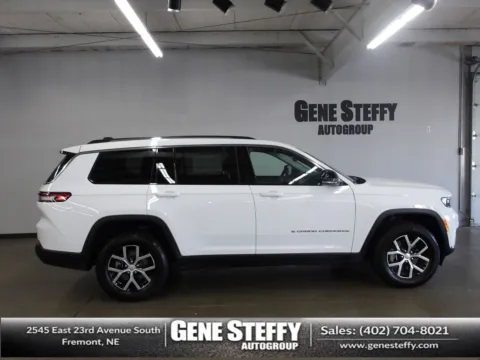 White 2023 Jeep Grand Cherokee L Limited for sale in Fremont, NE