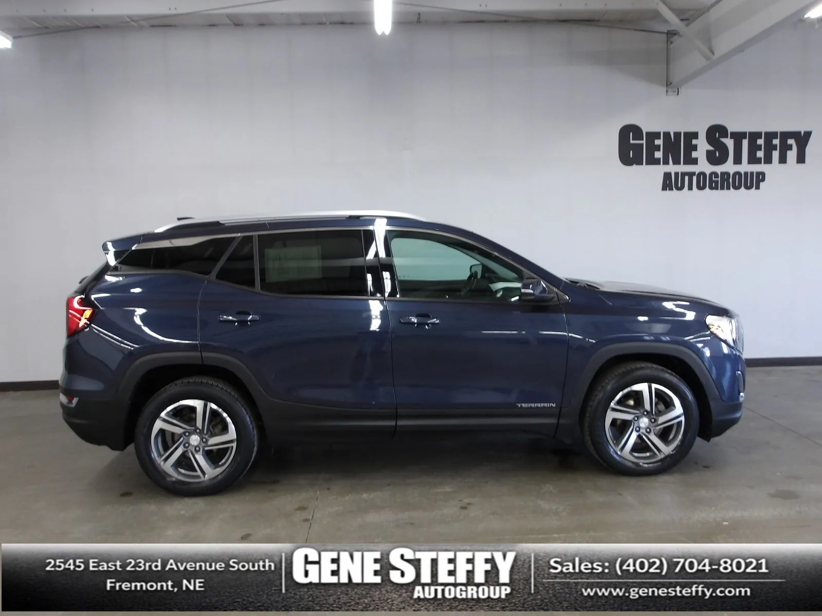 Blue 2019 GMC Terrain SLT for sale in Fremont, NE