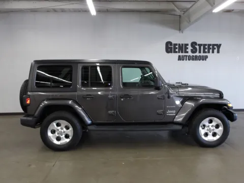 Another view of 2018 Jeep Wrangler Unlimited Sahara for sale in Fremont, NE at Gene Steffy Chrysler Dodge Jeep RAM