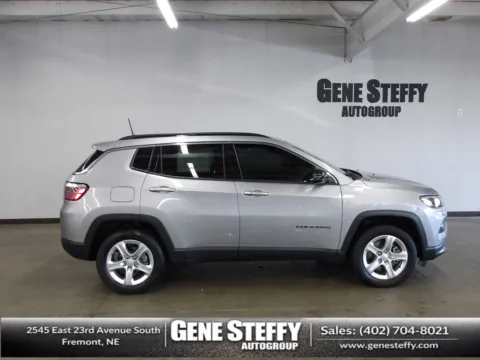 Silver 2023 Jeep Compass Latitude for sale in Fremont, NE