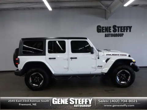 White 2018 Jeep Wrangler Unlimited Rubicon for sale in Fremont, NE