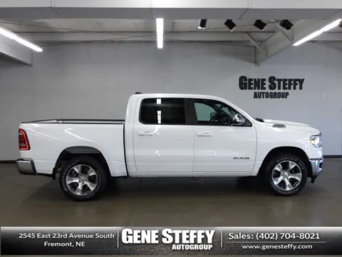 White 2024 Ram 1500 Laramie for sale in Fremont, NE
