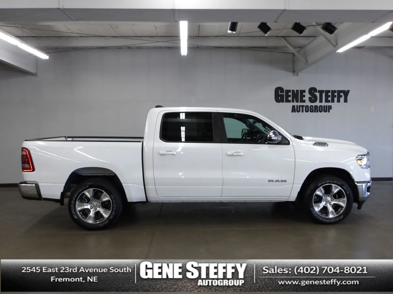 White 2024 Ram 1500 Laramie for sale in Fremont, NE