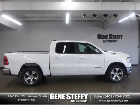 White 2024 Ram 1500 Laramie for sale in Fremont, NE