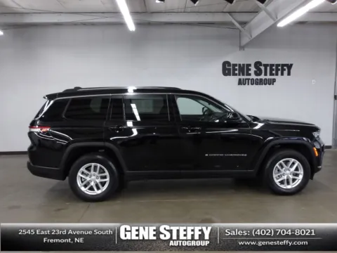 Black 2023 Jeep Grand Cherokee L Laredo for sale in Fremont, NE