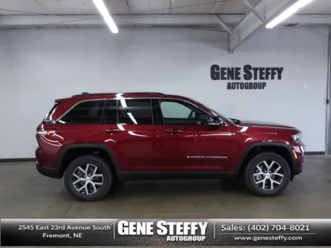 Red 2024 Jeep Grand Cherokee Limited for sale in Fremont, NE