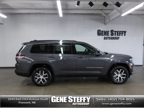 Gray 2025 Jeep Grand Cherokee L Limited for sale in Fremont, NE