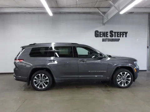 Gray 2023 Jeep Grand Cherokee L Overland for sale in Fremont, NE