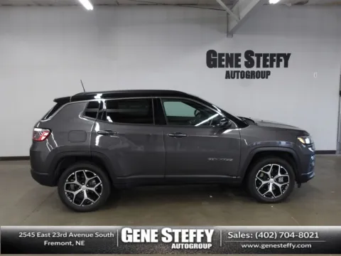 Gray 2024 Jeep Compass Limited for sale in Fremont, NE