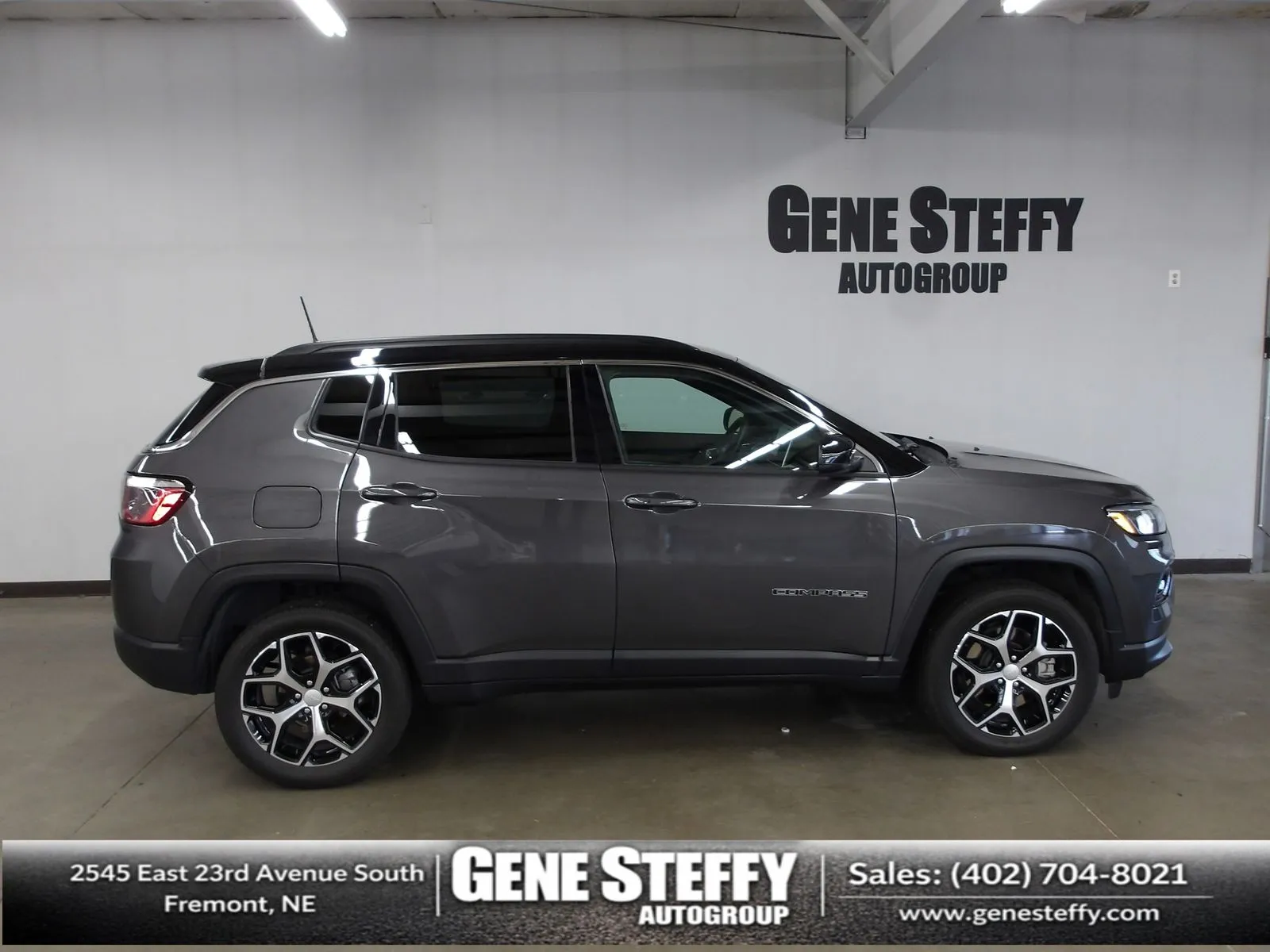 Gray 2024 Jeep Compass Limited for sale in Fremont, NE