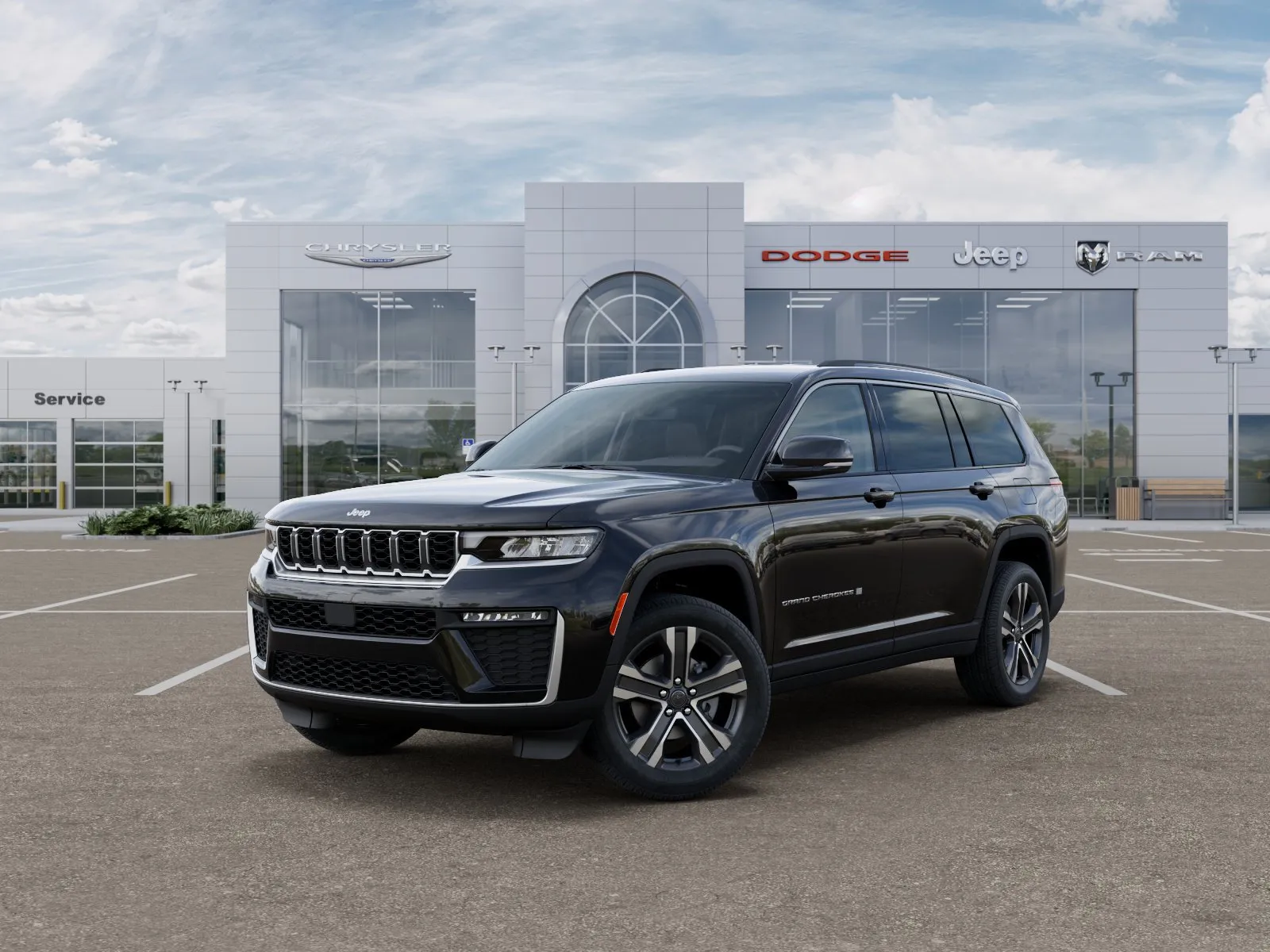 Black 2027 Jeep Grand Cherokee L Limited for sale in Fremont, NE