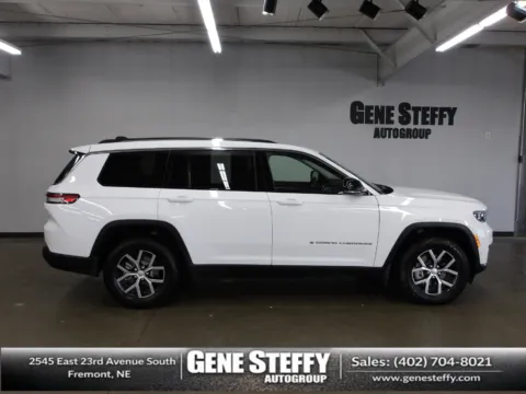 White 2023 Jeep Grand Cherokee L Limited for sale in Fremont, NE