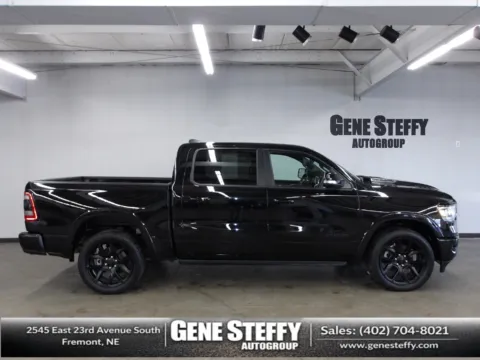 Black 2021 Ram 1500 Laramie for sale in Fremont, NE