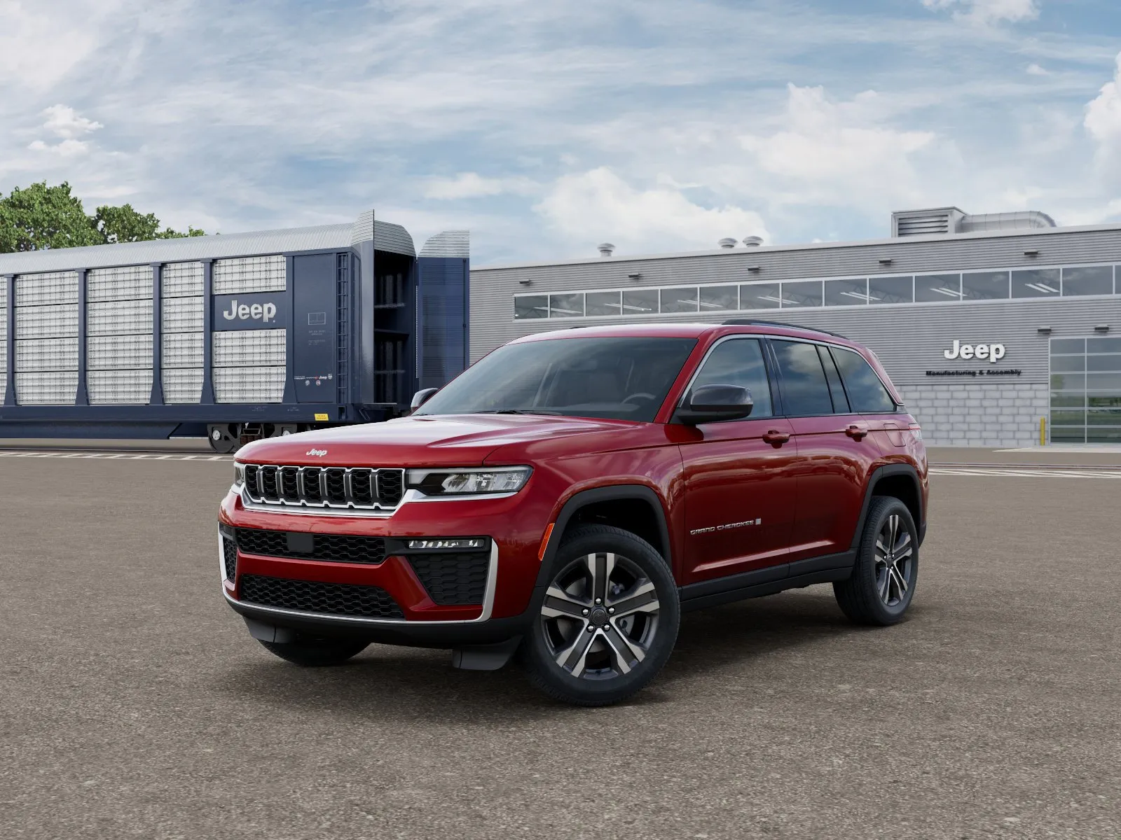Red 2027 Jeep Grand Cherokee Limited for sale in Fremont, NE