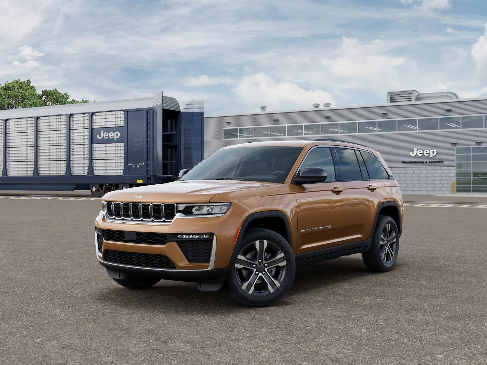 Orange 2027 Jeep Grand Cherokee Limited for sale in Fremont, NE