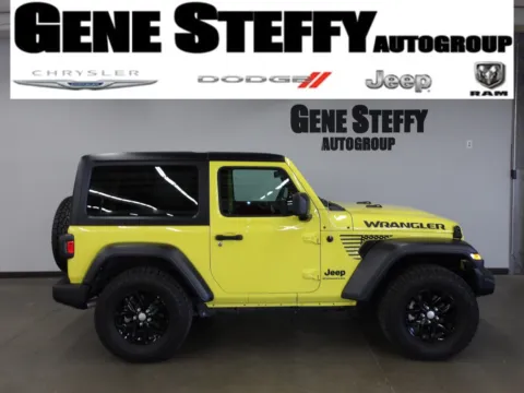 Yellow 2023 Jeep Wrangler Sport S for sale in Fremont, NE
