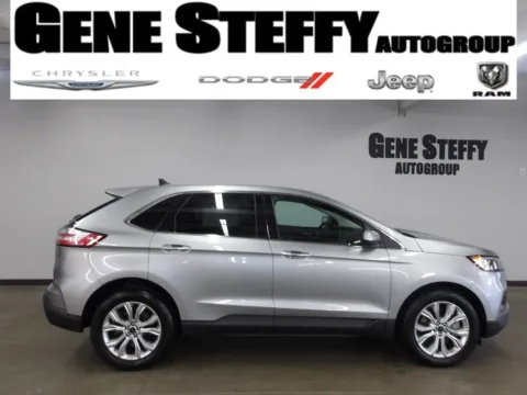 Silver 2024 Ford Edge Titanium for sale in Fremont, NE