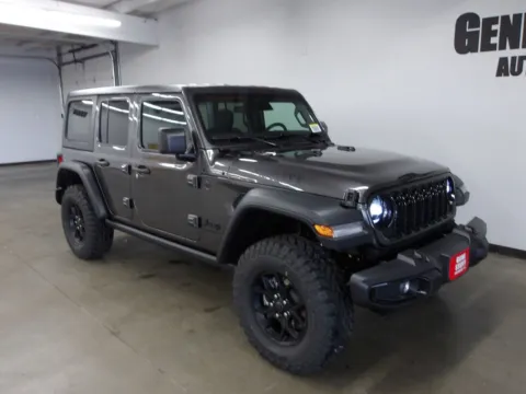 Photos of 2026 Jeep Wrangler Willys for sale in Fremont, NE at Gene Steffy Chrysler Dodge Jeep RAM
