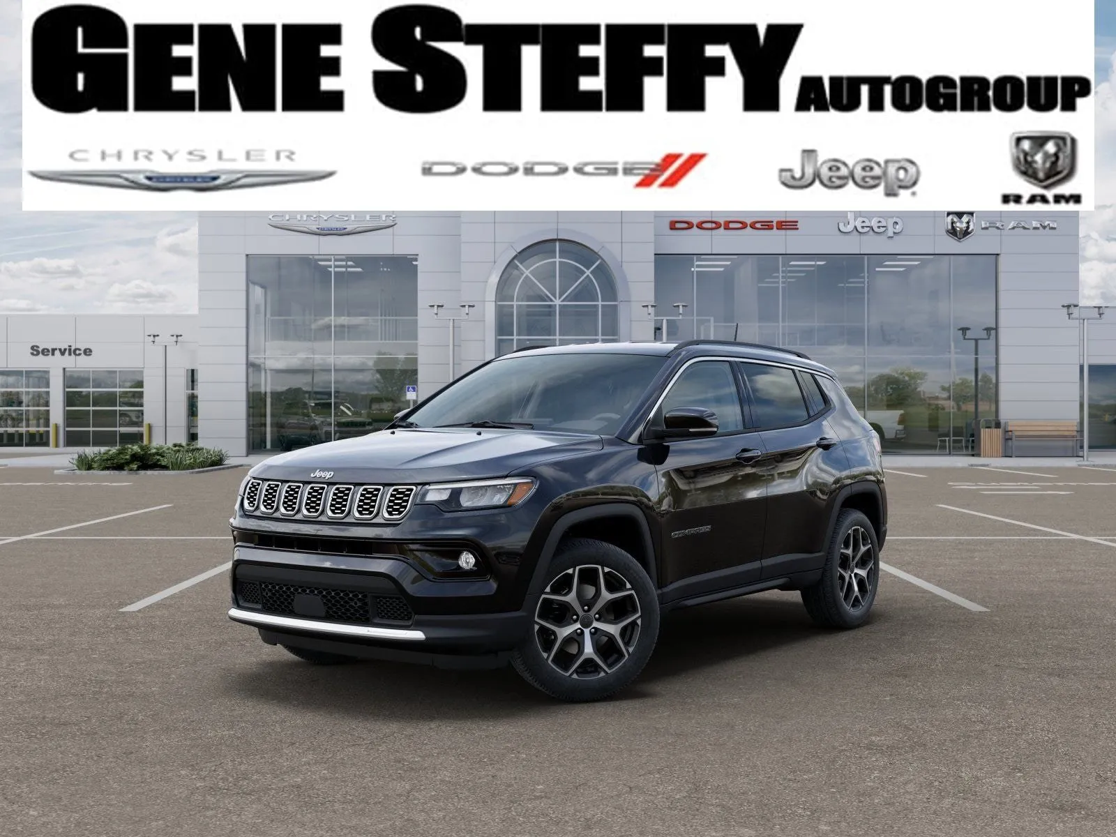 Black 2026 Jeep Compass Limited for sale in Fremont, NE