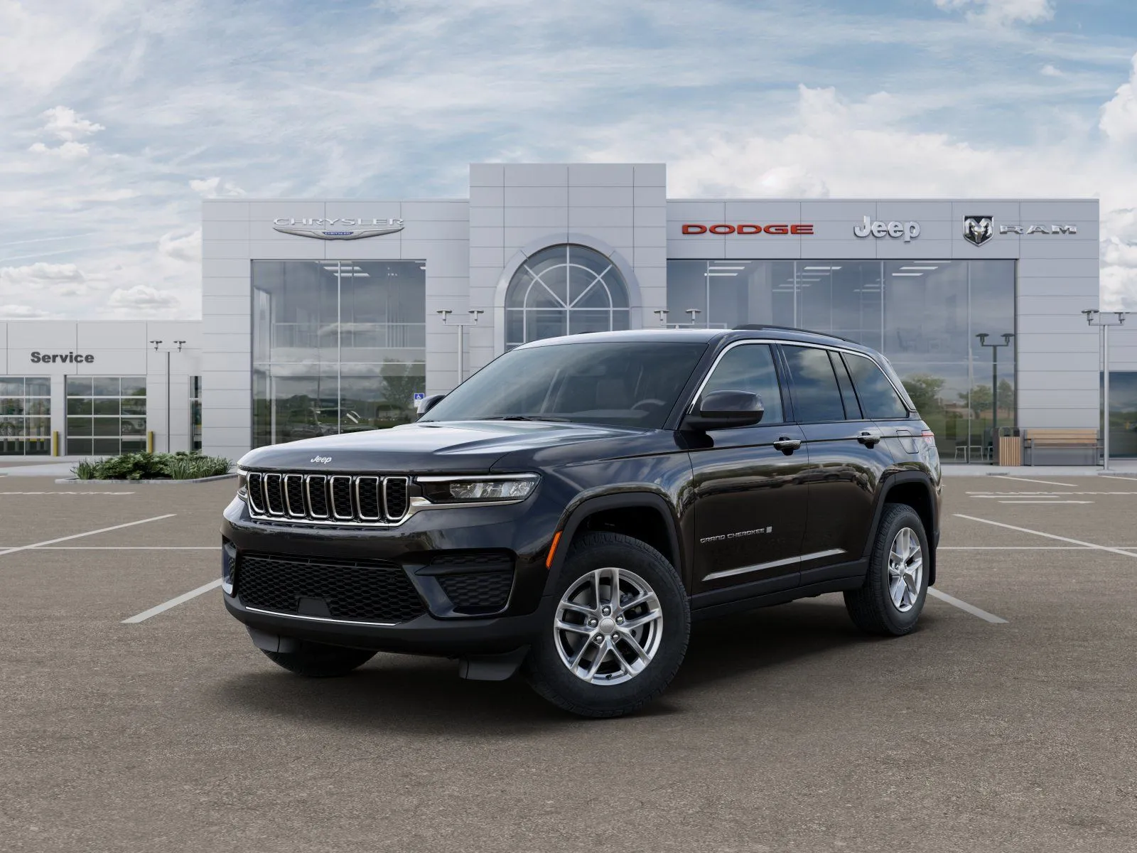 Black 2025 Jeep Grand Cherokee Laredo X for sale in Fremont, NE