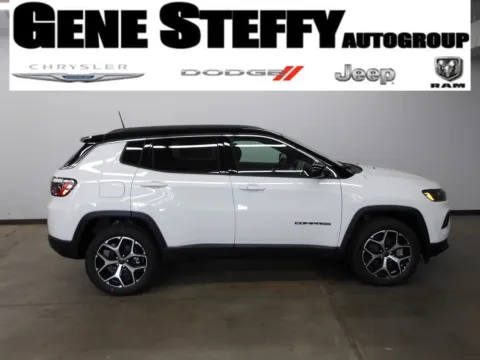 White 2026 Jeep Compass Limited for sale in Fremont, NE