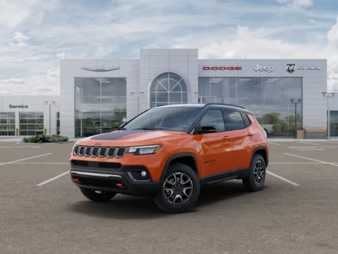 Orange 2026 Jeep Compass Trailhawk for sale in Fremont, NE