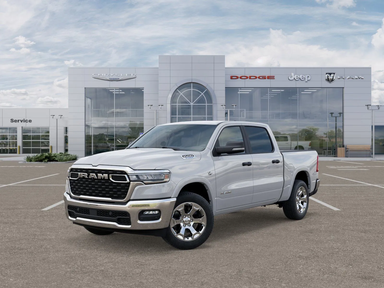 White 2026 Ram 1500 Big Horn/Lone Star for sale in Fremont, NE