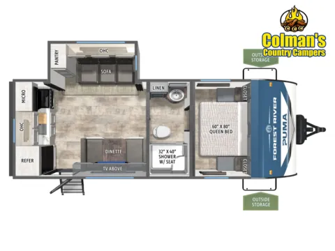 Unknown 2026 Forest River PUMA 227RK for sale in Hartford, IL