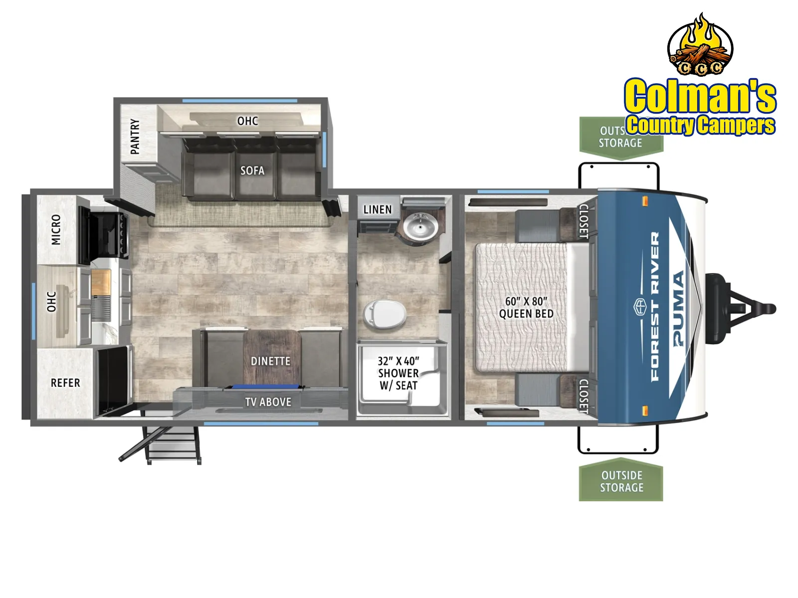 2026 Forest River PUMA 227RK for sale in Hartford, IL