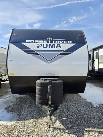 Another view of 2026 Forest River PUMA   227RK for sale in Hartford, IL at Colman's Country Campers