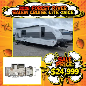 Unknown 2026 Forest River SALEM CRUISE LITE 25ICE for sale in Hartford, IL