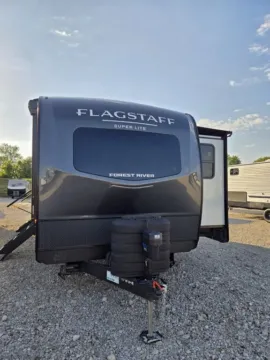 Another view of 2026 Forest River FLAGSTAFF Micro Lite 26FKBS for sale in Hartford, IL at Colman's Country Campers