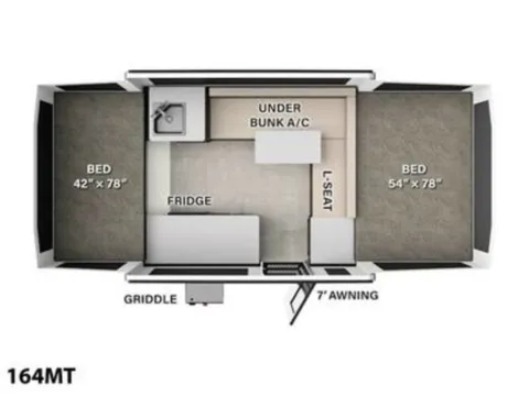 Photos of 2026 Forest River FLAGSTAFF Tent 164MT for sale in Hartford, IL at Colman's Country Campers