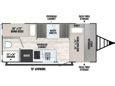 Photos of 2026 Forest River VIKING 3K 12BH for sale in Hartford, IL at Colman's Country Campers