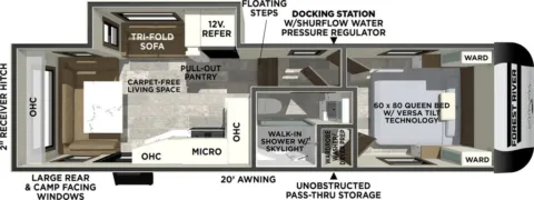 Photos of 2026 Forest River Impression 242RD for sale in Hartford, IL at Colman's Country Campers